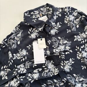 Denim & Flower LS Button-Down Shirt